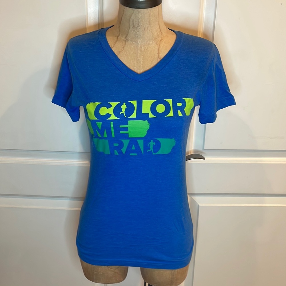 Color Me Rad 5k tshirt